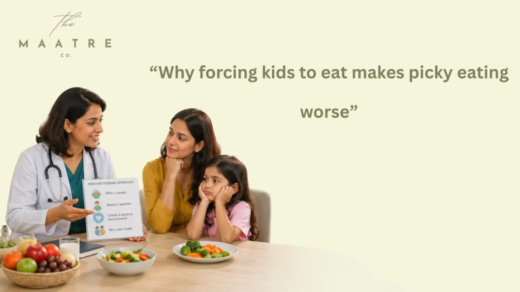 Why Forcing Kids to Eat Makes Picky Eating Worse
